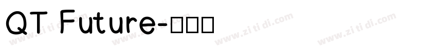 QT Future字体转换